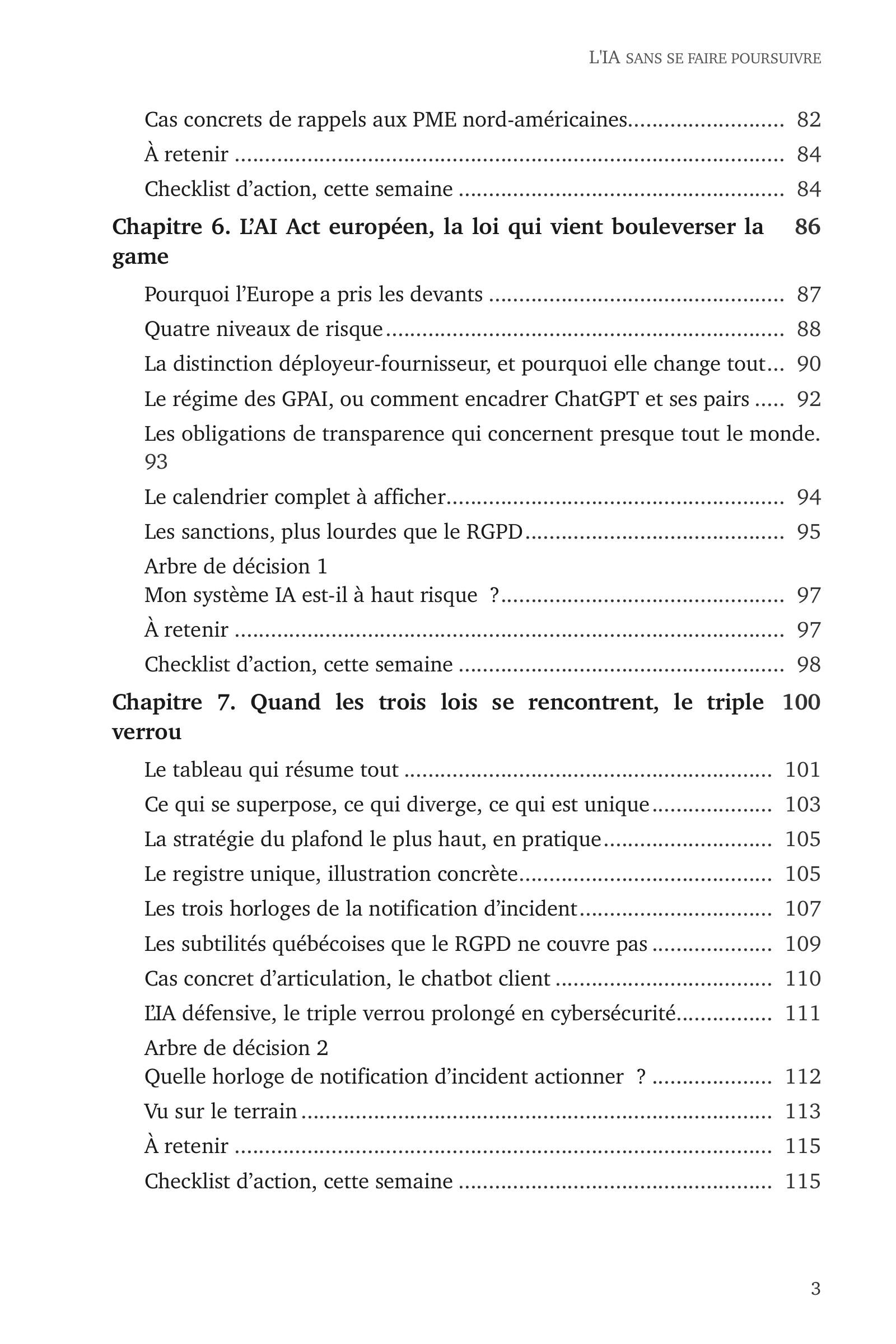 Page 3 de l'extrait de L'IA sans se faire poursuivre