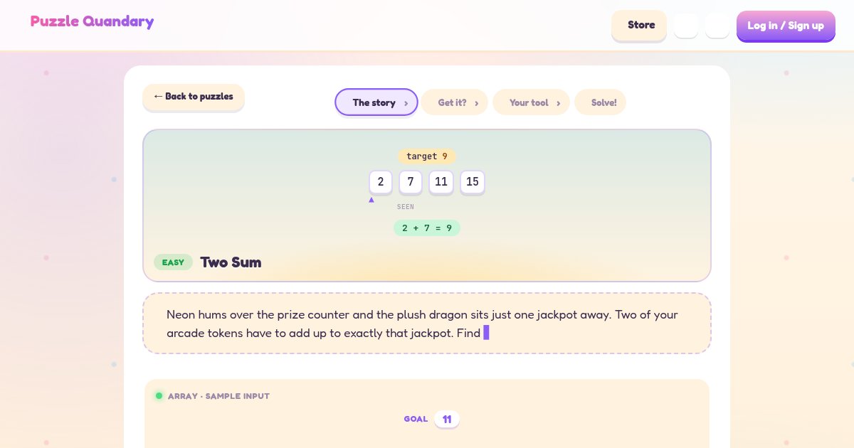 Capture d'écran de A modern learning tool for programming interviews & professional skills