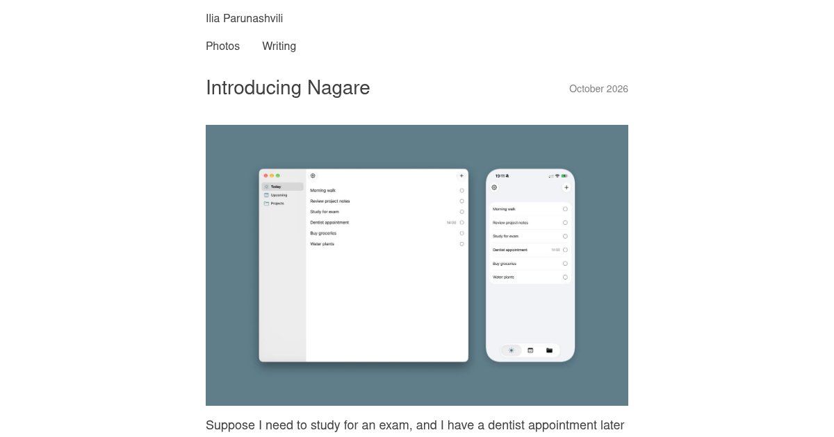 Capture d'écran de A simple to-do app for iPhone, Mac, and your agent