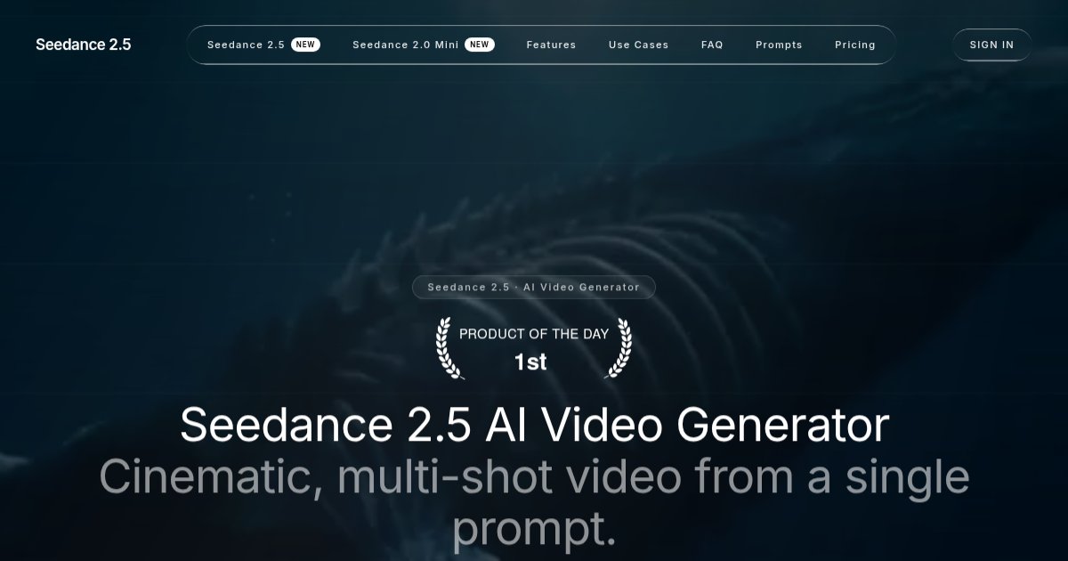 Capture d'écran de A simple web studio for generating videos with Seedance models