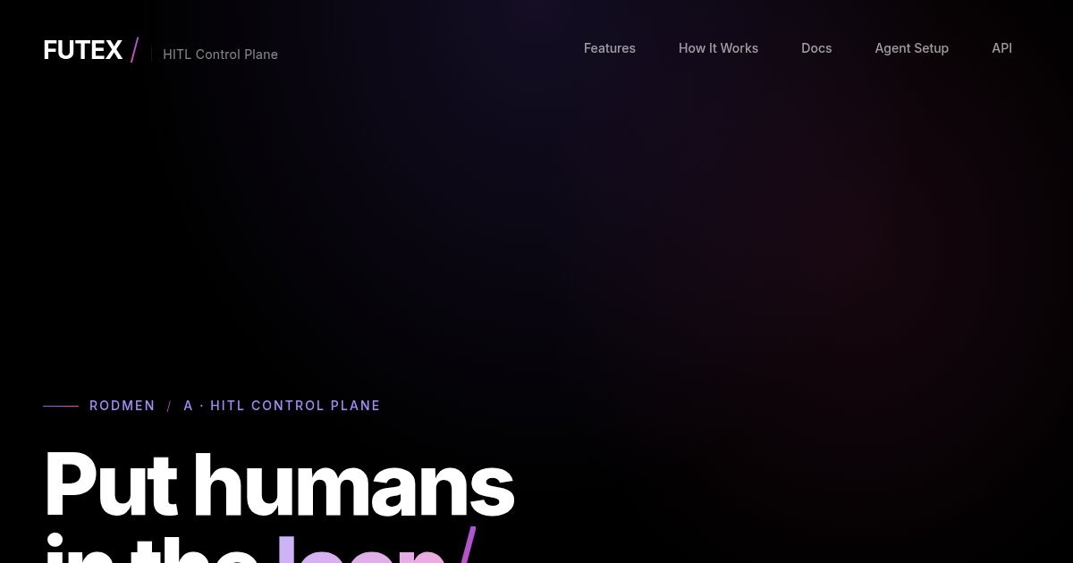 Capture d'écran de A utility microservice for human trust