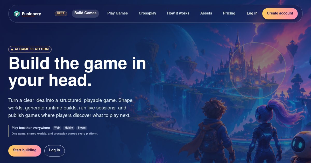Capture d'écran de AI game builder and editor built with Rails and Godot