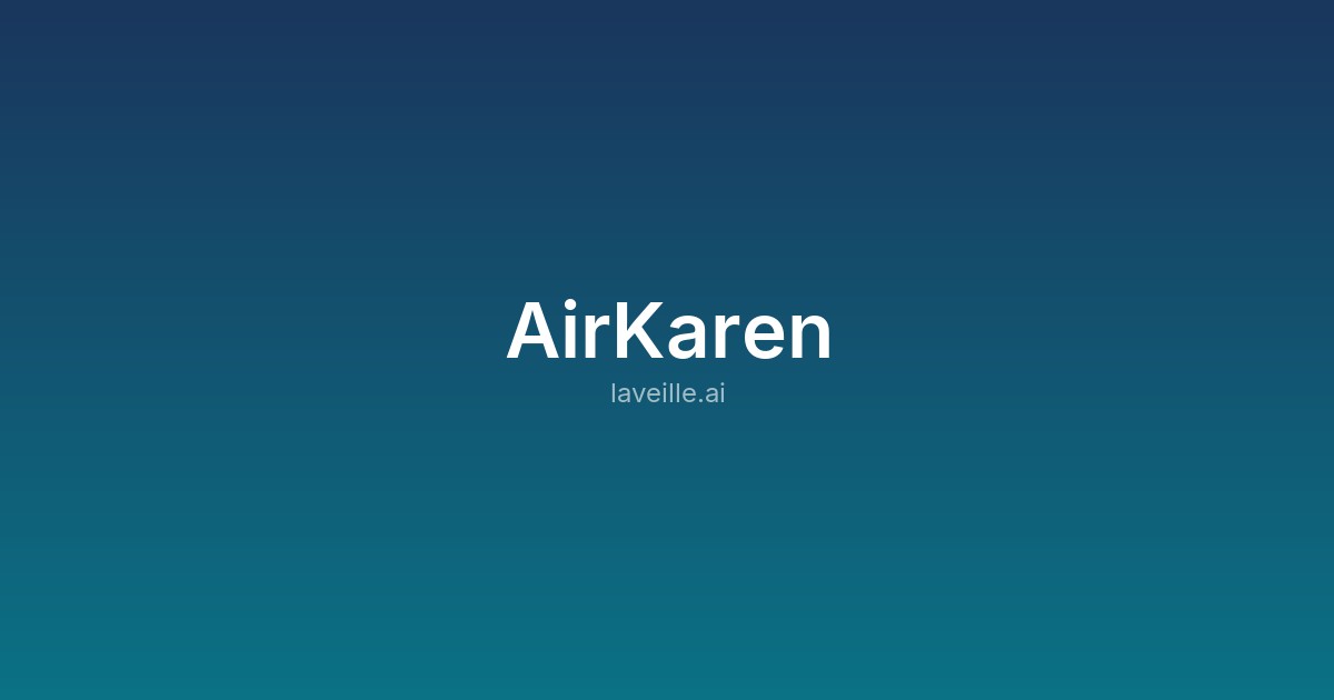 Capture d'écran de AirKaren