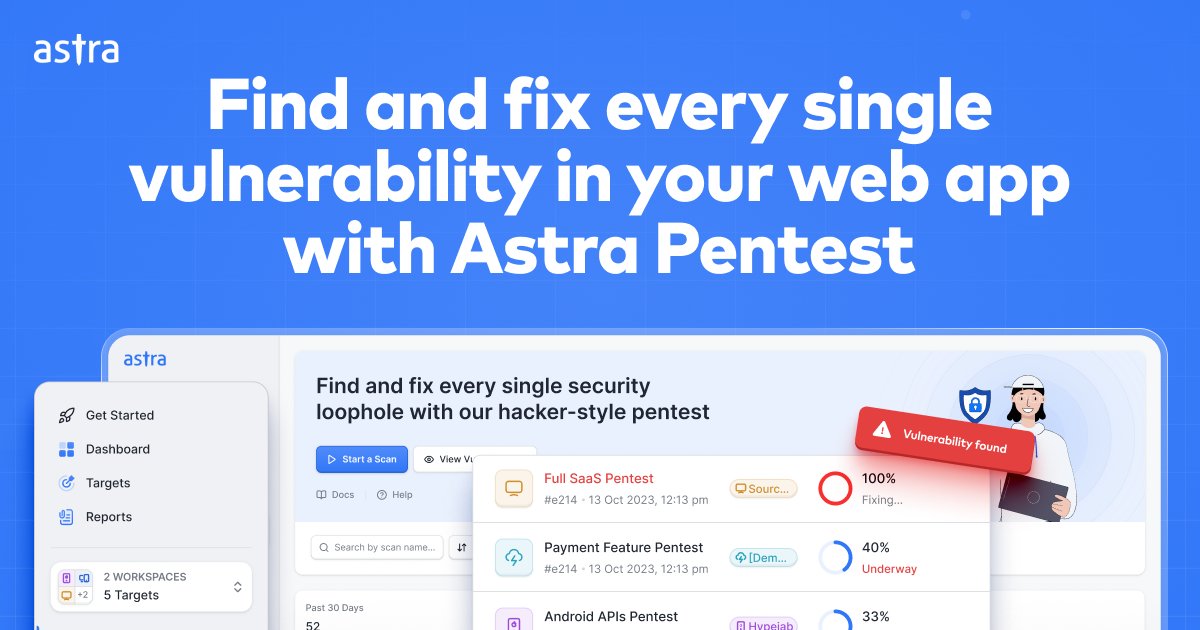 Capture d'écran de Astra Autonomous Pentest