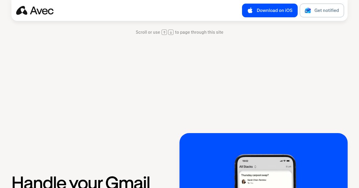 Capture d ecran de Avec
