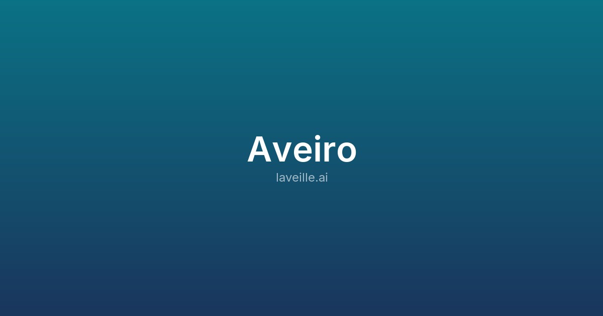 Capture d'écran de Aveiro