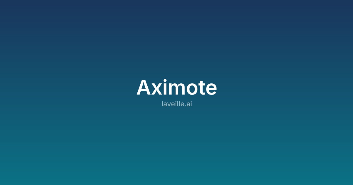 Capture d'écran de Aximote