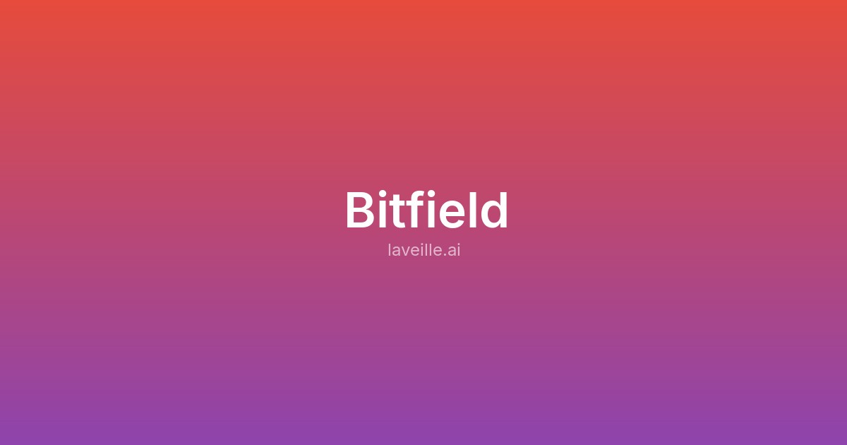 Capture d'écran de Bitfield