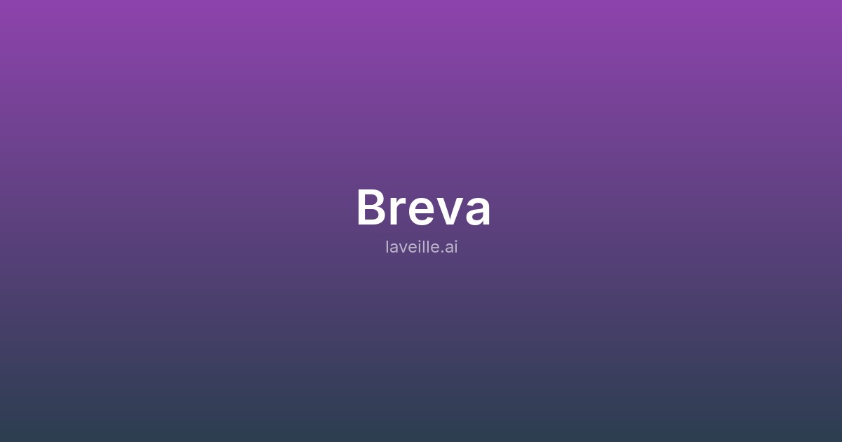Capture d'écran de Breva