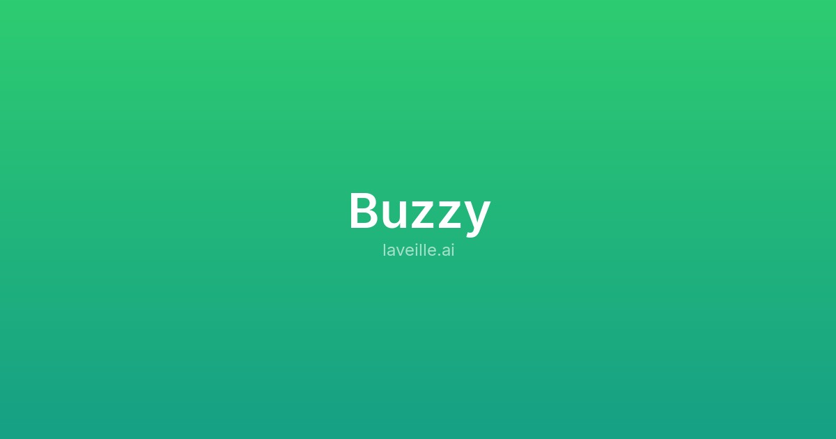 Capture d'écran de Buzzy