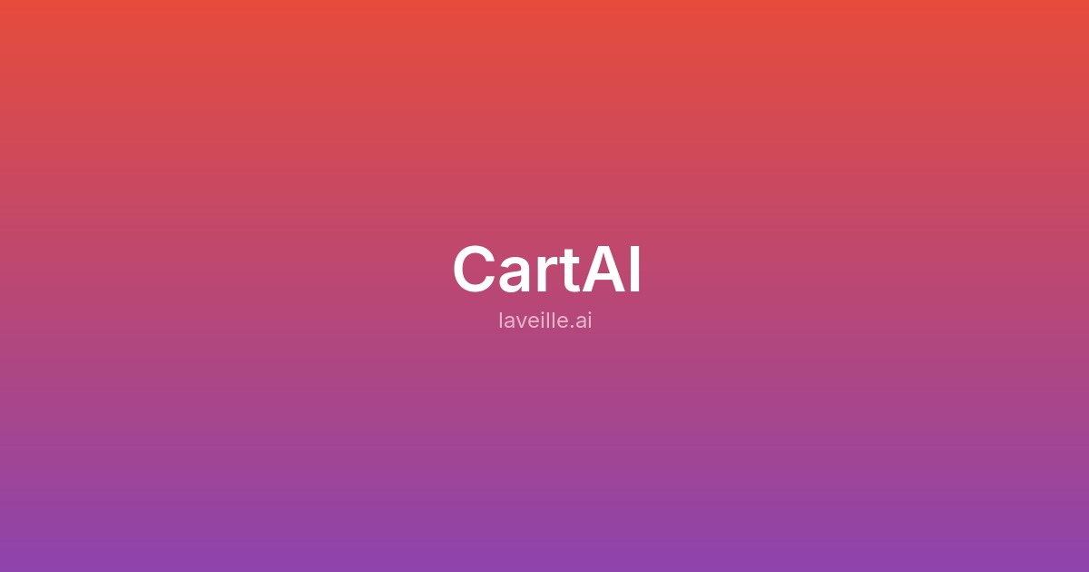Capture d'écran de CartAI