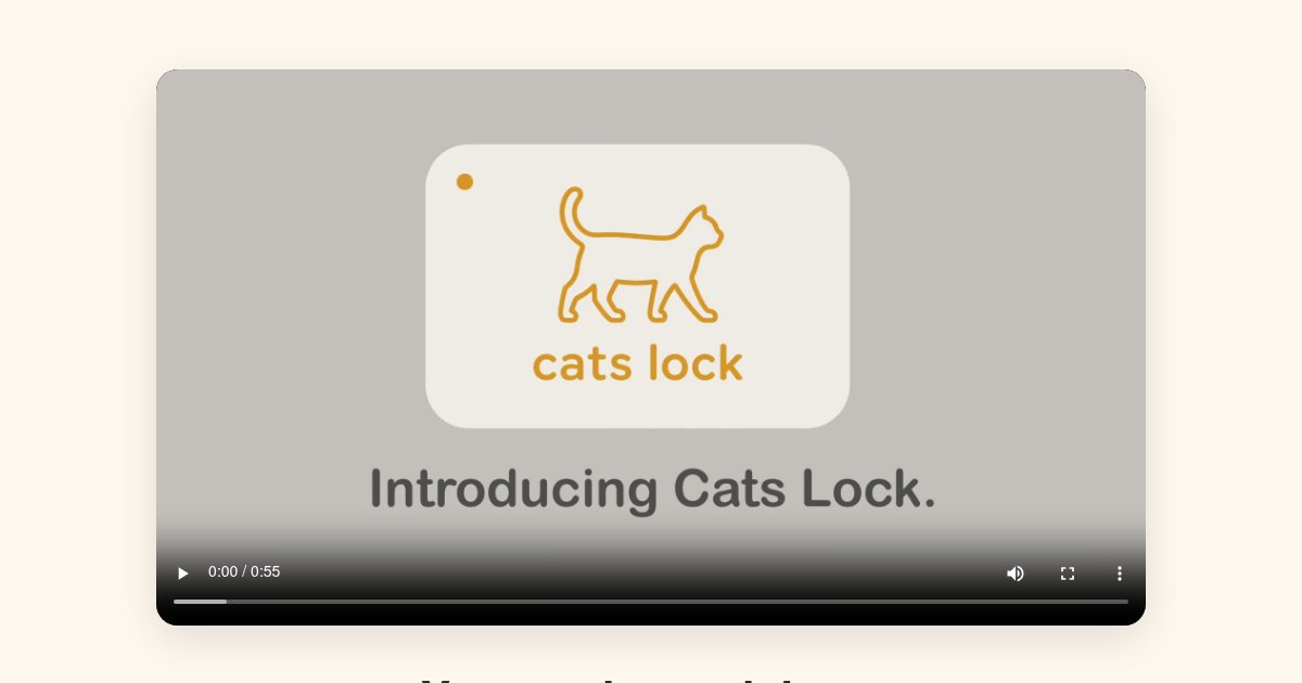 Capture d'écran de Cats Lock