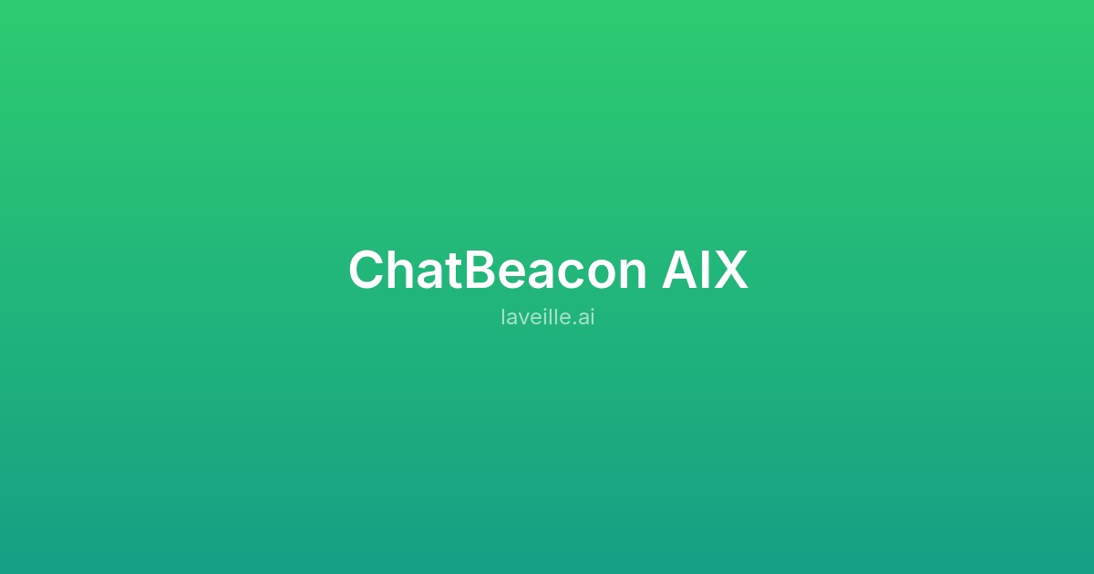 Capture d'écran de ChatBeacon AIX