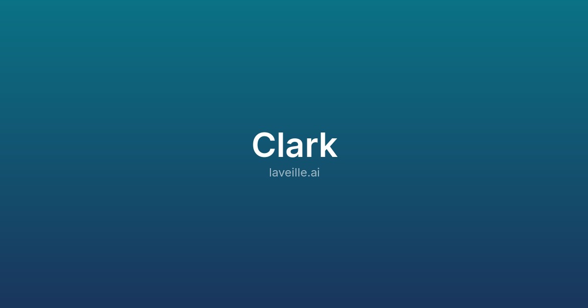 Capture d'écran de Clark