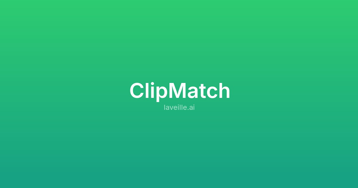 Capture d'écran de ClipMatch