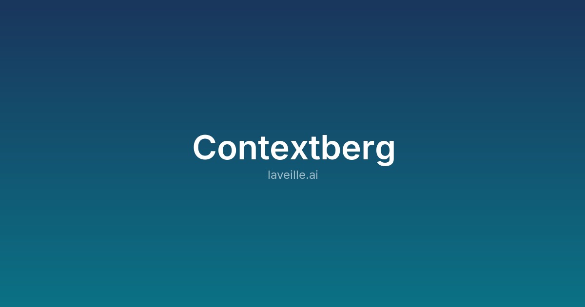 Capture d'écran de Contextberg
