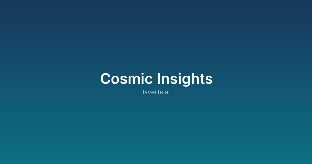 Capture d'écran de Cosmic Insights