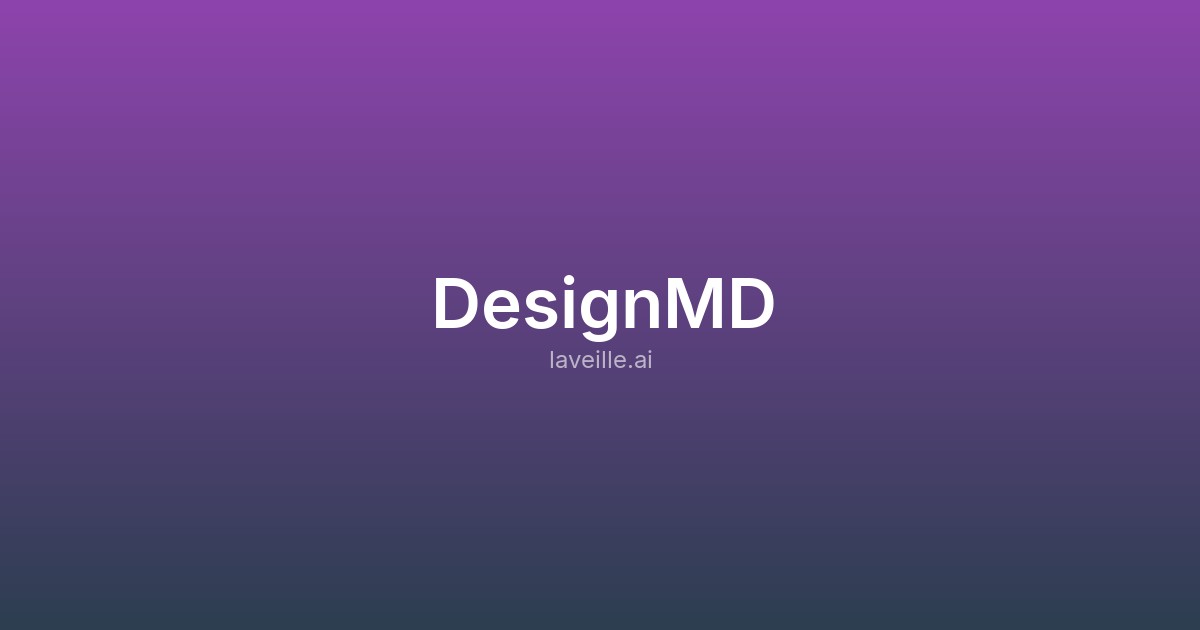 Capture d'écran de DesignMD