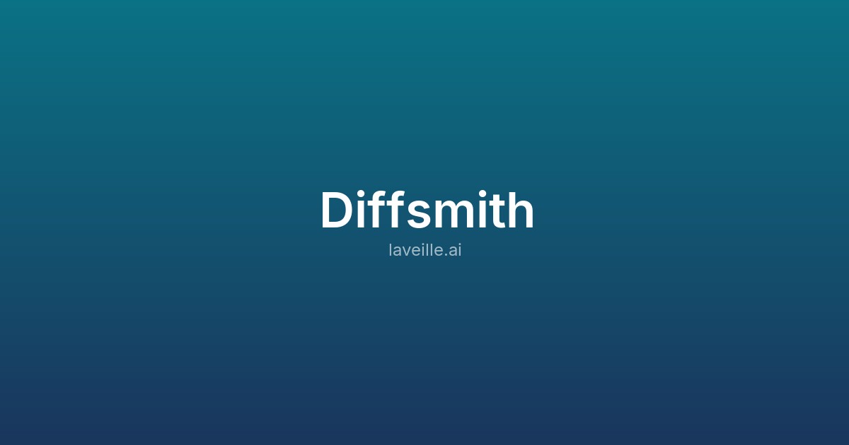 Capture d'écran de Diffsmith