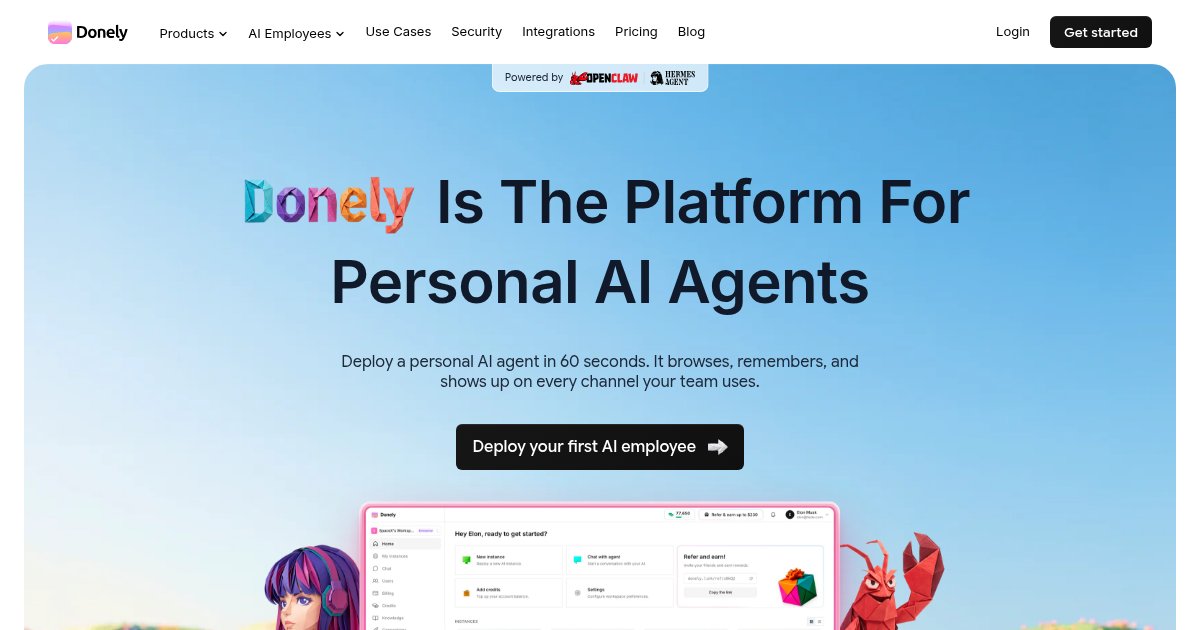 Capture d'écran de Donely Knowledge Layer