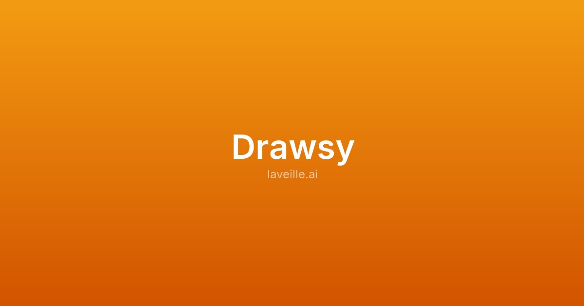 Capture d'écran de Drawsy