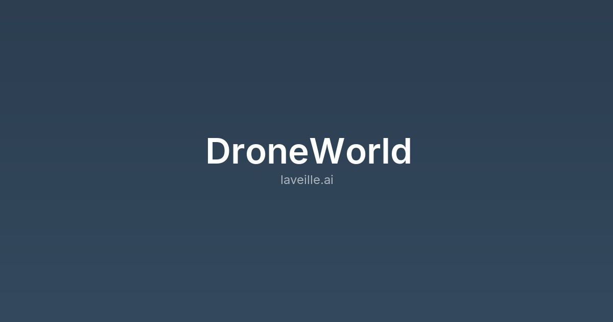Capture d'écran de DroneWorld