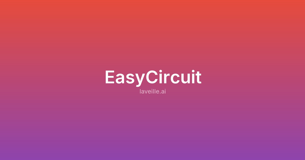 Capture d'écran de EasyCircuit