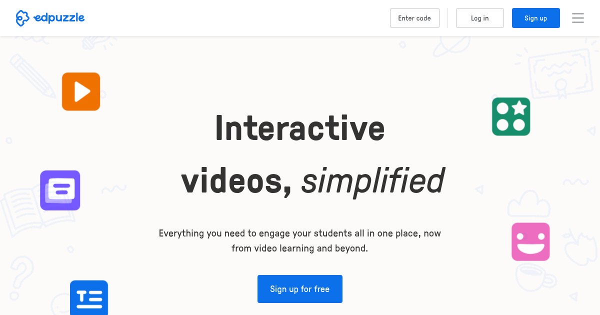 Capture d'écran de Edpuzzle