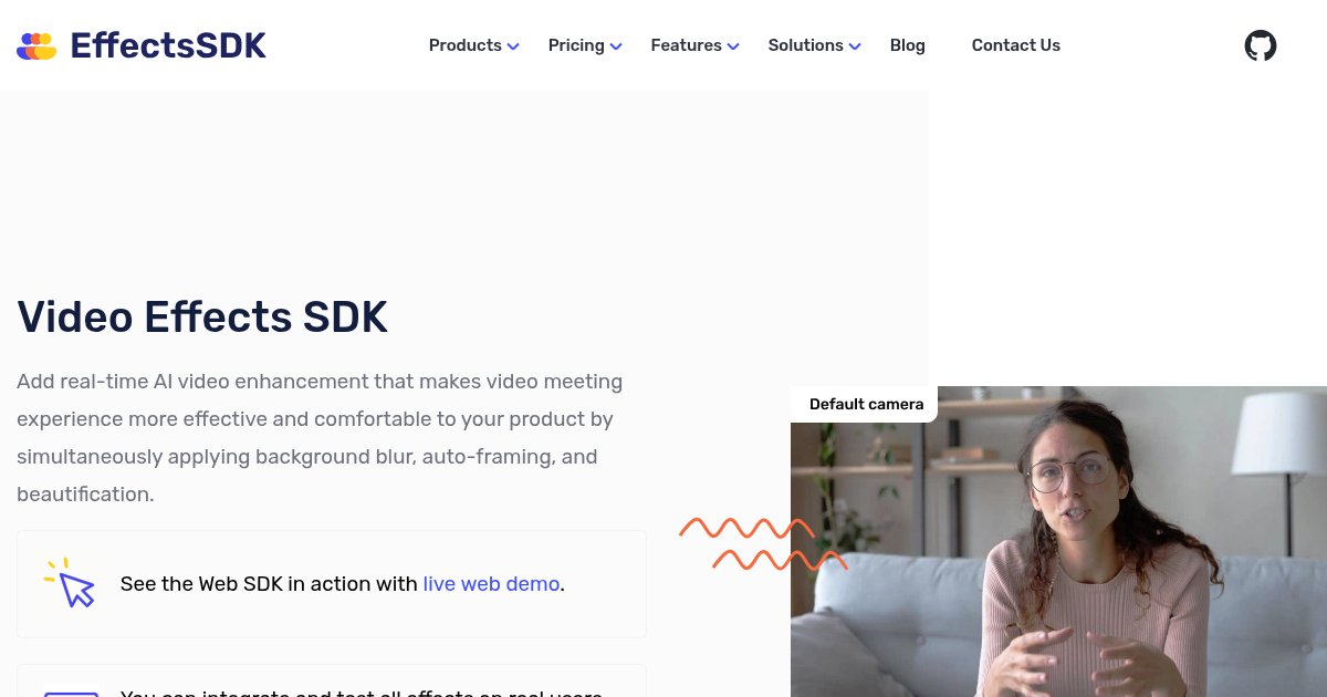 Capture d'écran de Effects SDK