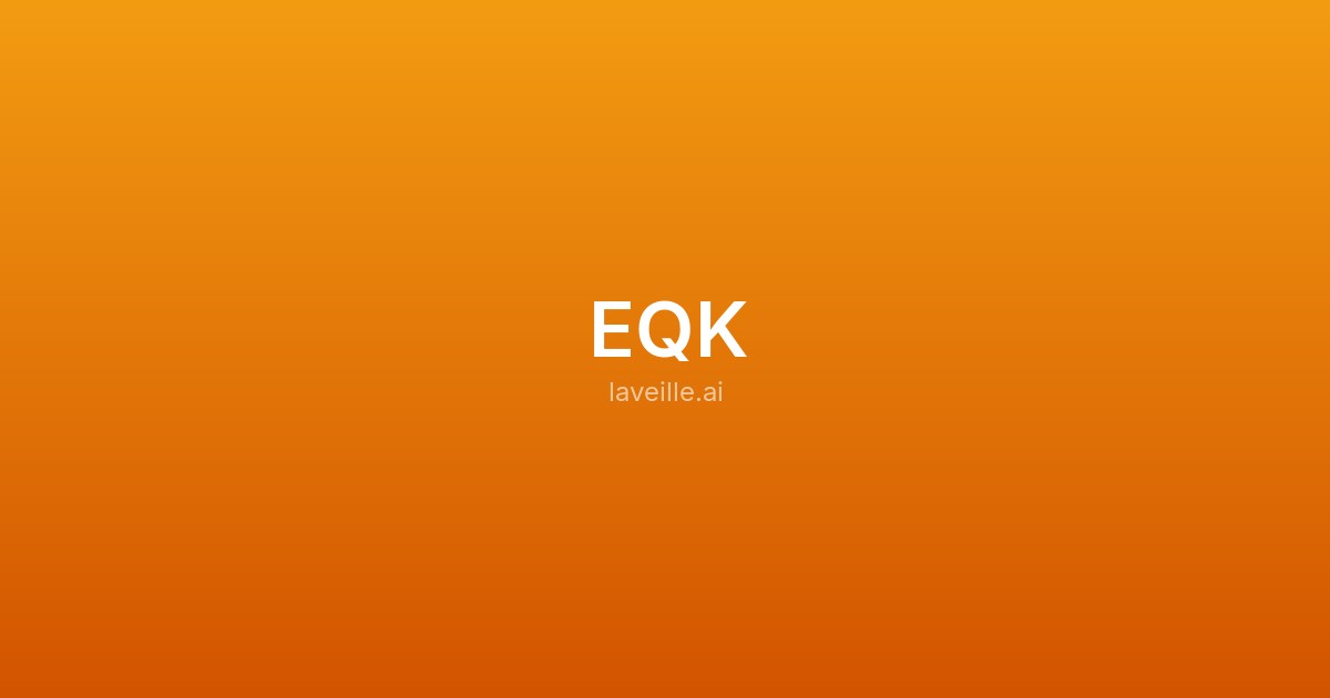 Capture d'écran de EQK