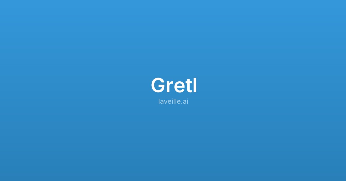 Capture d'écran de Gretl