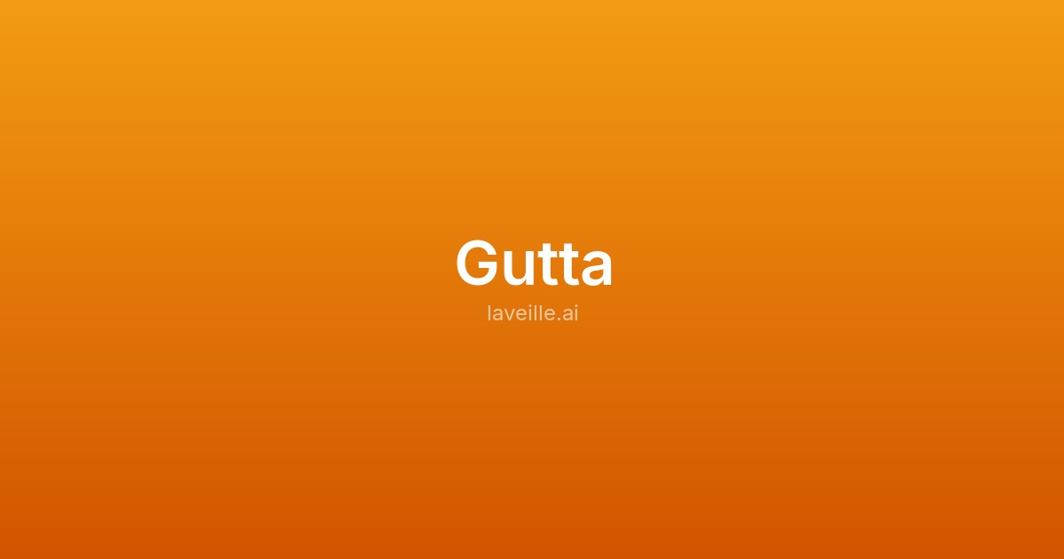 Capture d'écran de Gutta