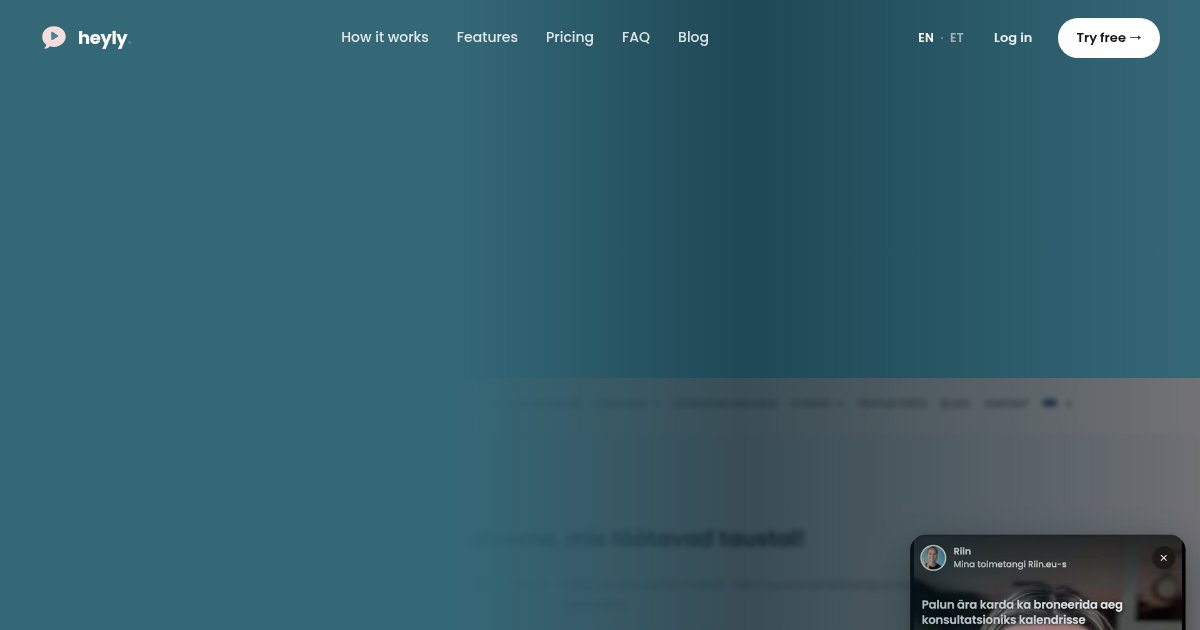 Capture d'écran de heyly.io
