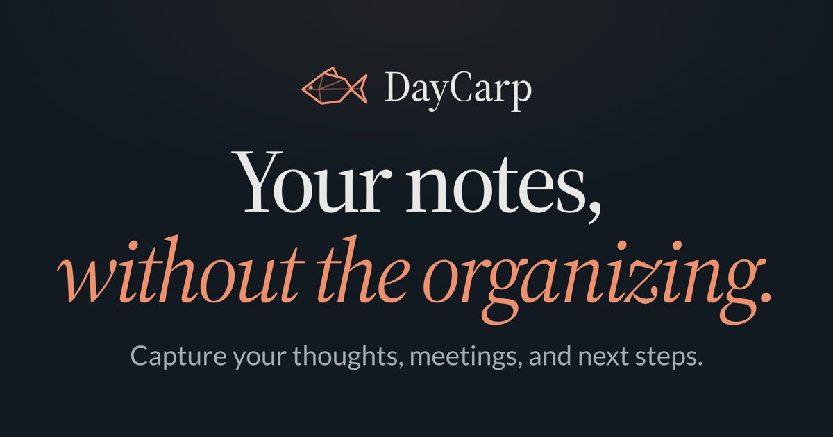 Capture d'écran de How I take notes as a VC, and the app I built for it