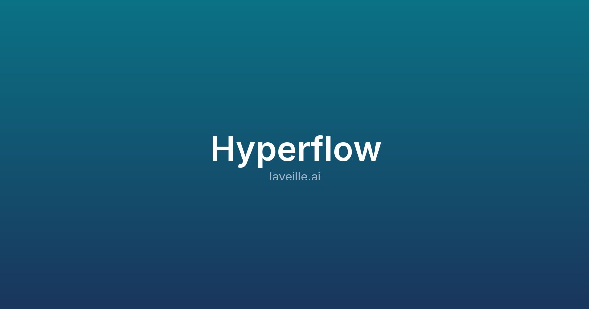 Capture d'écran de Hyperflow