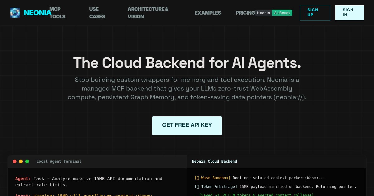 Capture d'écran de I got tired of AI agents using outdated libs, so I built them an OS