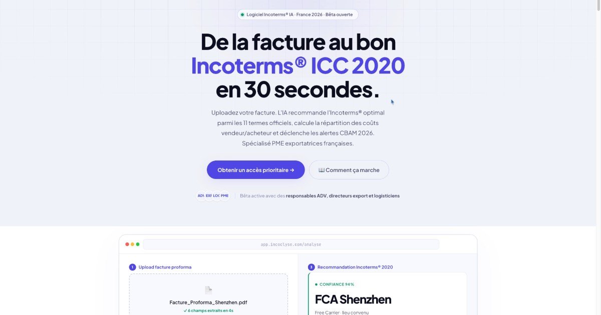 Capture d ecran de Incoclyse 