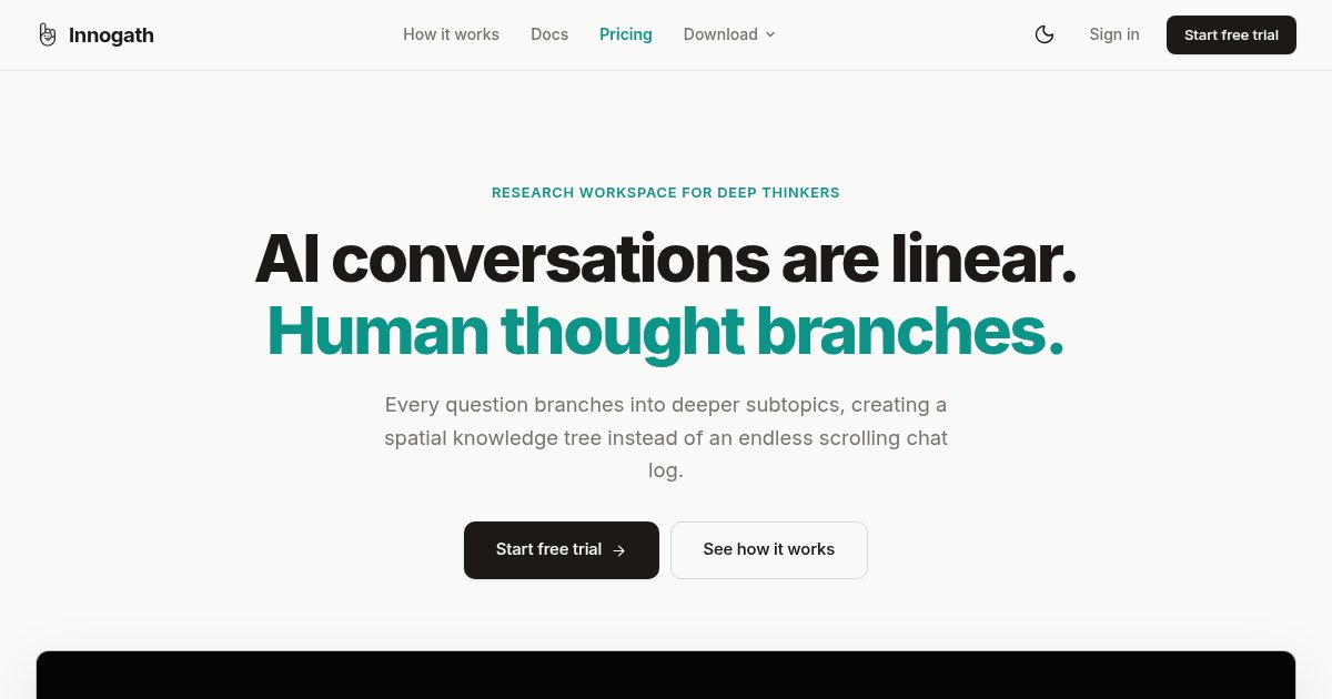Capture d ecran de Innogath