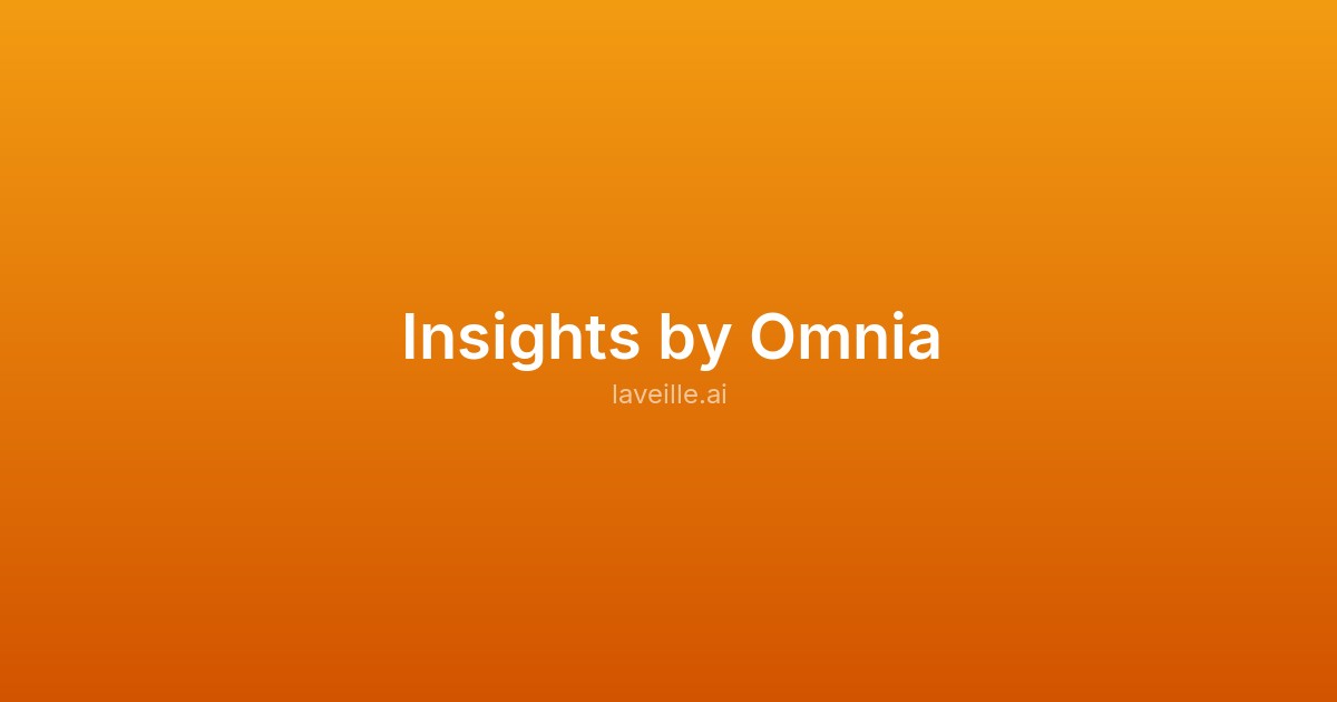 Capture d'écran de Insights by Omnia
