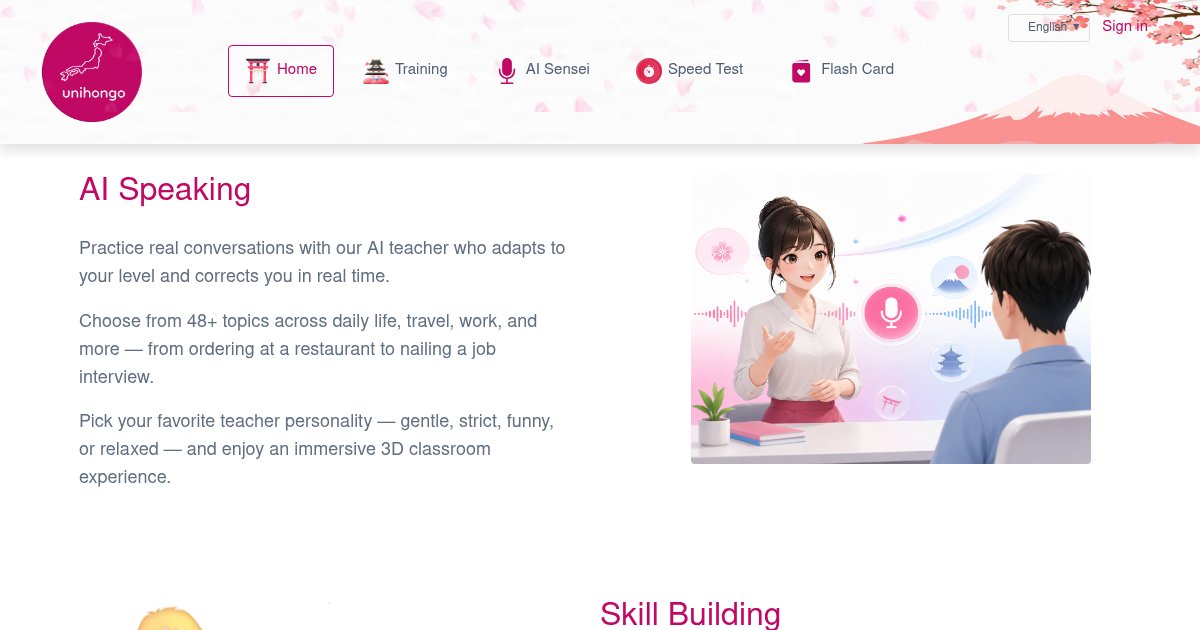 Capture d'écran de Japanese Language AI Tutor in 3D classroom