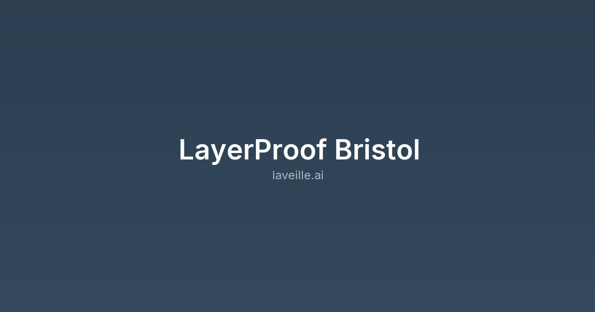 Capture d'écran de LayerProof Bristol