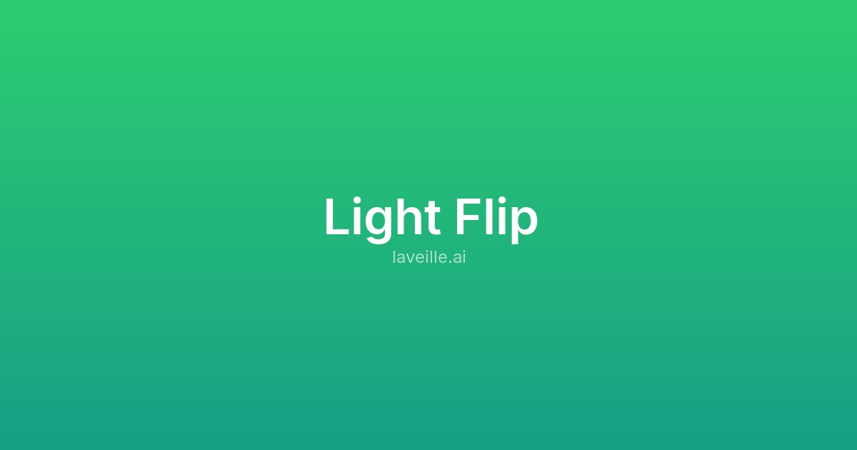 Capture d'écran de Light Flip