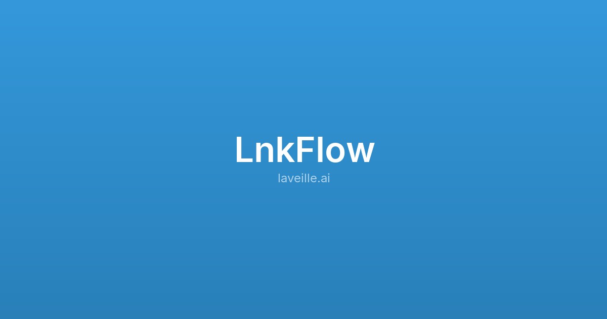Capture d'écran de LnkFlow