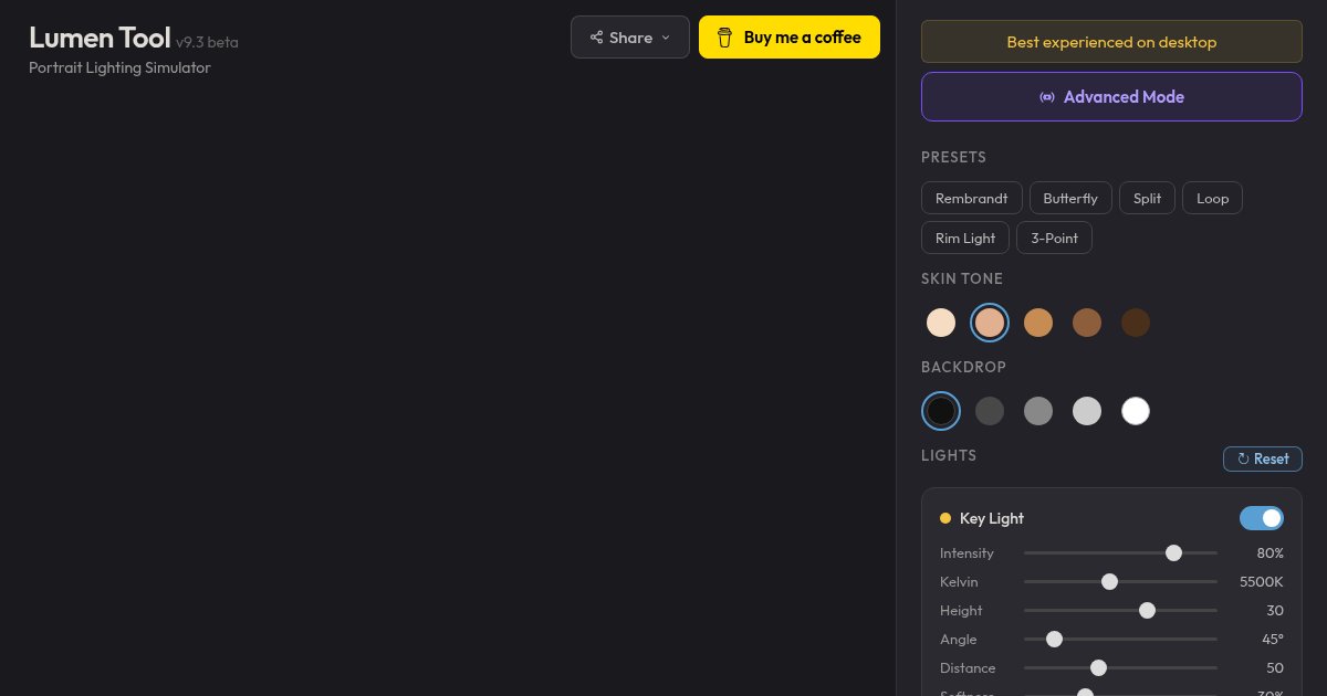 Capture d ecran de Lumen Tool