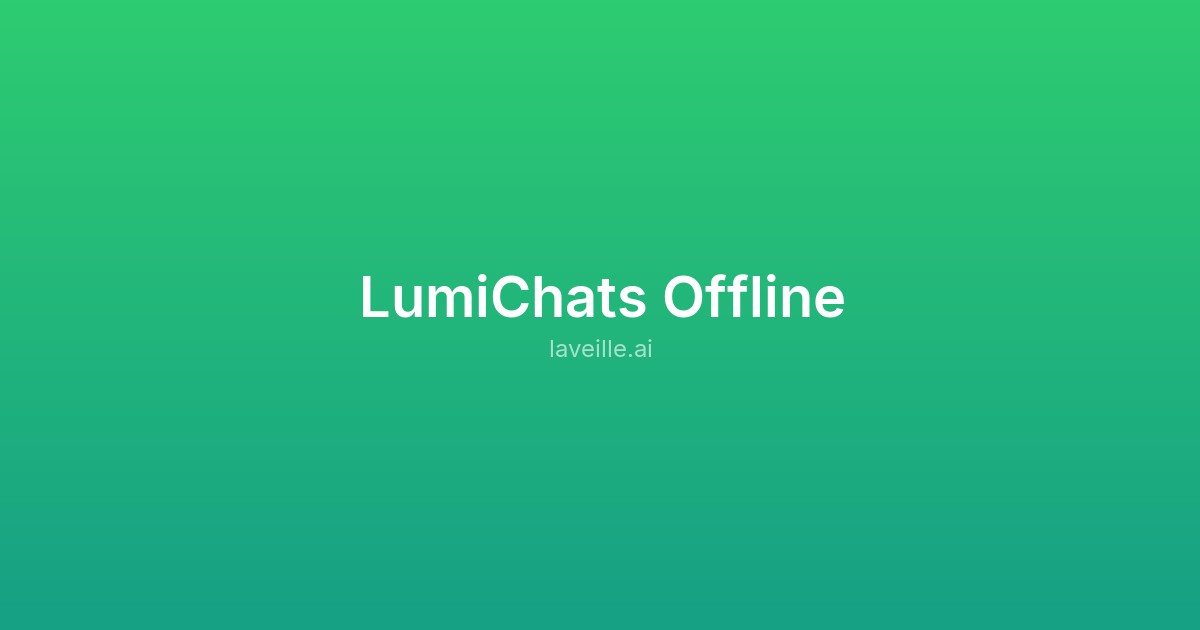 Capture d'écran de LumiChats Offline
