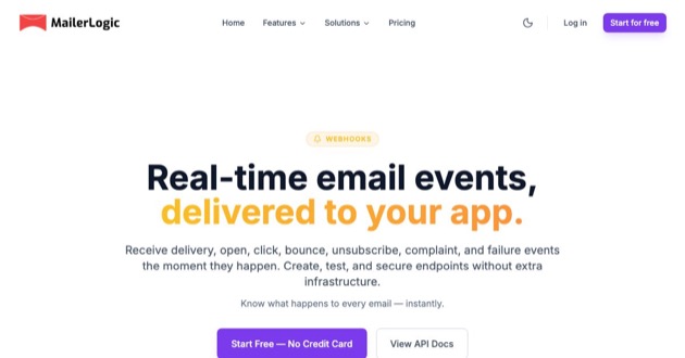 Capture d'écran de MailerLogic