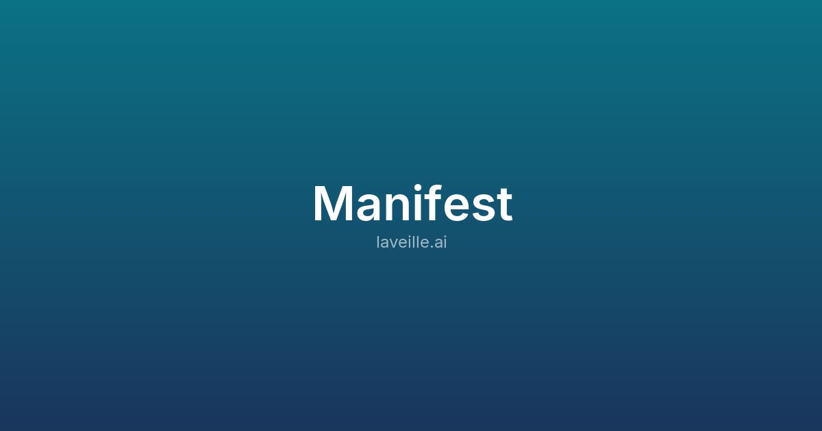 Capture d'écran de Manifest