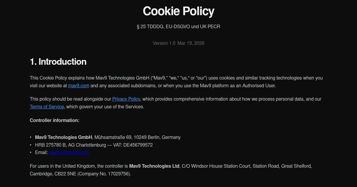 Capture d ecran de Mav9