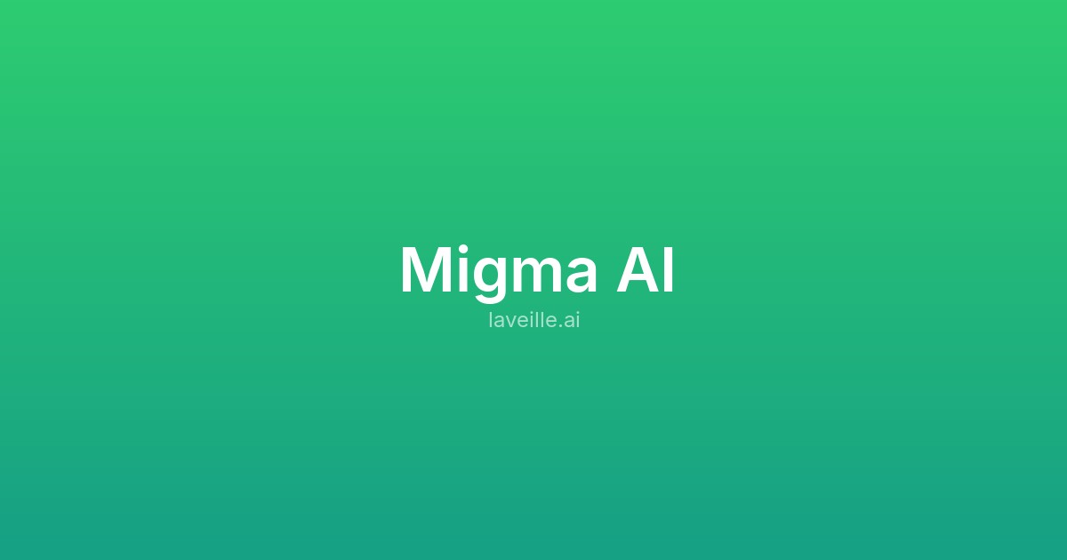 Capture d'écran de Migma AI