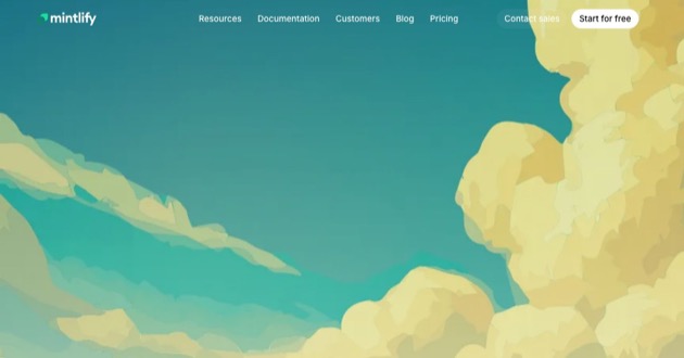 Capture d'écran de Mintlify Editor